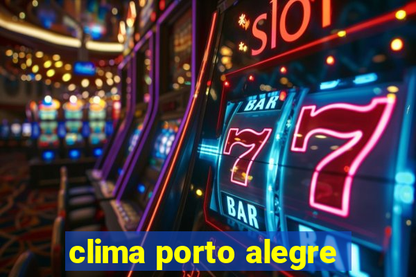 clima porto alegre